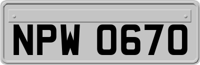 NPW0670