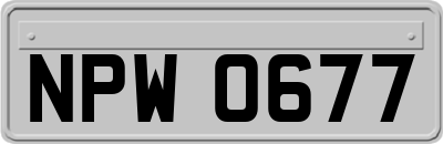 NPW0677
