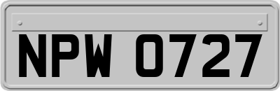 NPW0727