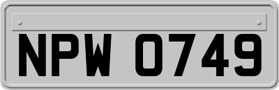 NPW0749
