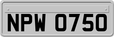 NPW0750