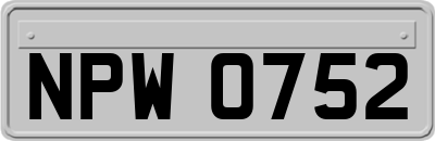 NPW0752