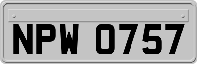 NPW0757