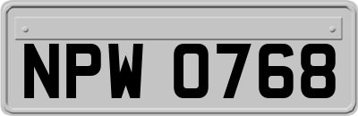 NPW0768
