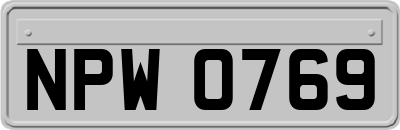 NPW0769