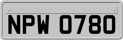 NPW0780