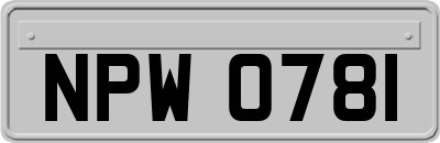 NPW0781