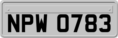 NPW0783
