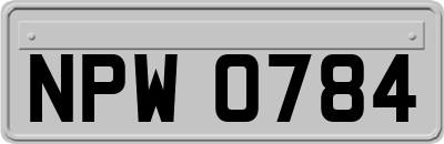 NPW0784