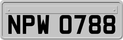 NPW0788