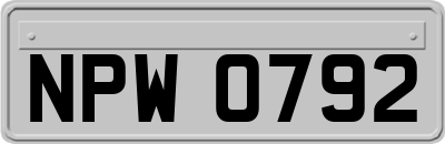 NPW0792