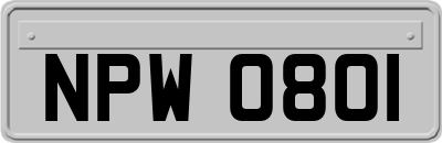 NPW0801