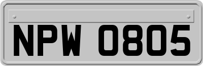 NPW0805