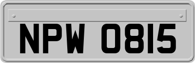 NPW0815