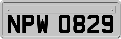 NPW0829