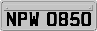 NPW0850