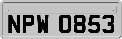 NPW0853