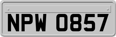 NPW0857