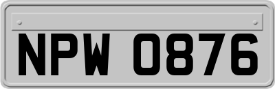 NPW0876