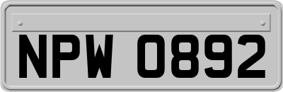 NPW0892