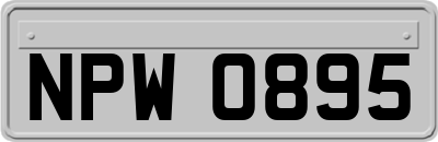 NPW0895