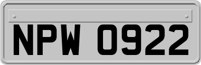 NPW0922