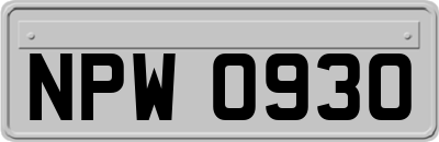 NPW0930