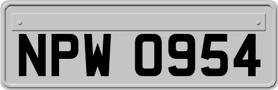 NPW0954