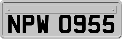 NPW0955