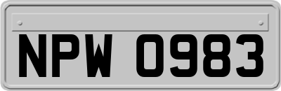 NPW0983