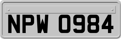 NPW0984