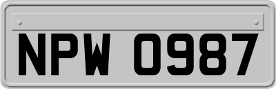 NPW0987