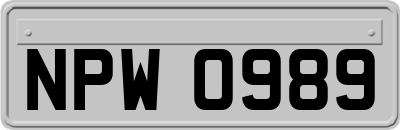 NPW0989