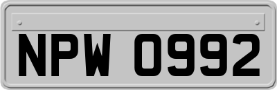 NPW0992