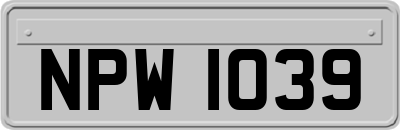 NPW1039