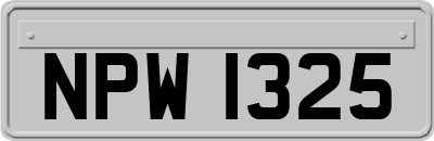 NPW1325