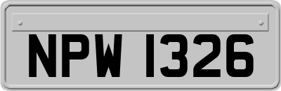 NPW1326