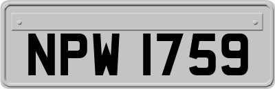 NPW1759