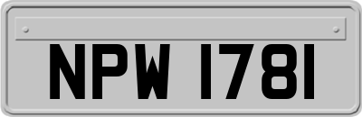 NPW1781