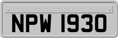 NPW1930