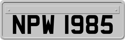 NPW1985
