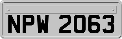 NPW2063