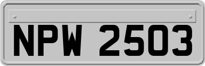 NPW2503