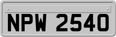 NPW2540