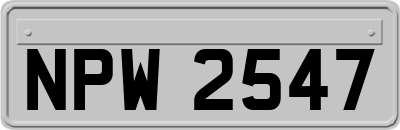NPW2547