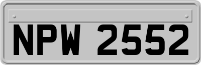 NPW2552