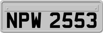 NPW2553