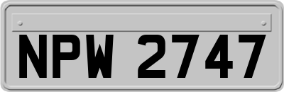 NPW2747