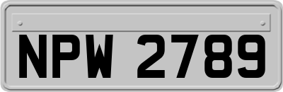 NPW2789