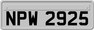 NPW2925